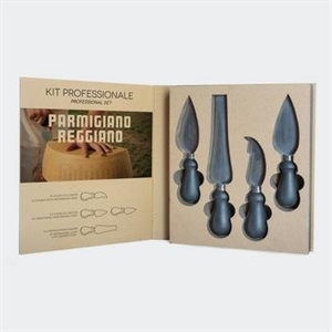 KIT PROFESSIONALE COLTELLI PER FORMAGGIO GHIZZONI