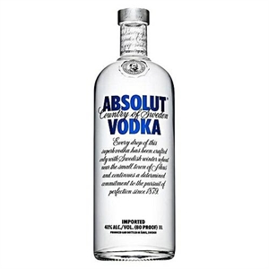 VODKA ABSOLUT BLUE LT.1