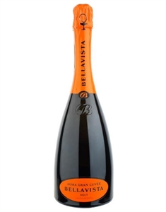 VINO SPUMANTE ALMA GRAN CUVEE BRUT FRANCIACORTA CL.75 BELLAVISTA