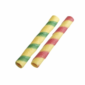 SIGARETTE PER GELATO BICOLORE VERDI PZ.200